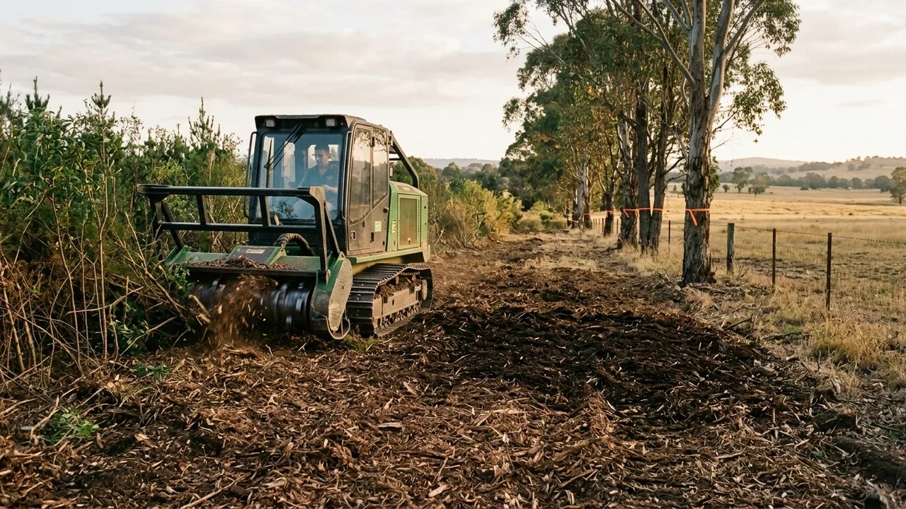 Land Clearing Mulching in Toowoomba
